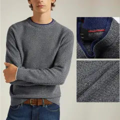 loro piana gray sweather