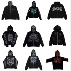 y2k zip hoodie