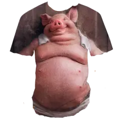 HAPPY PIG TEE