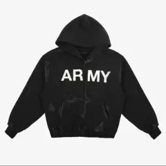 Army Zip Up Hoodie 3 Styles